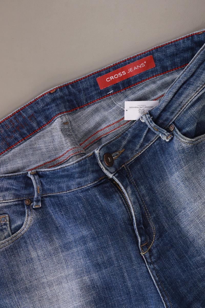 Cross Jeans Straight Jeans Gr. W34/L36 blau aus Baumwolle
