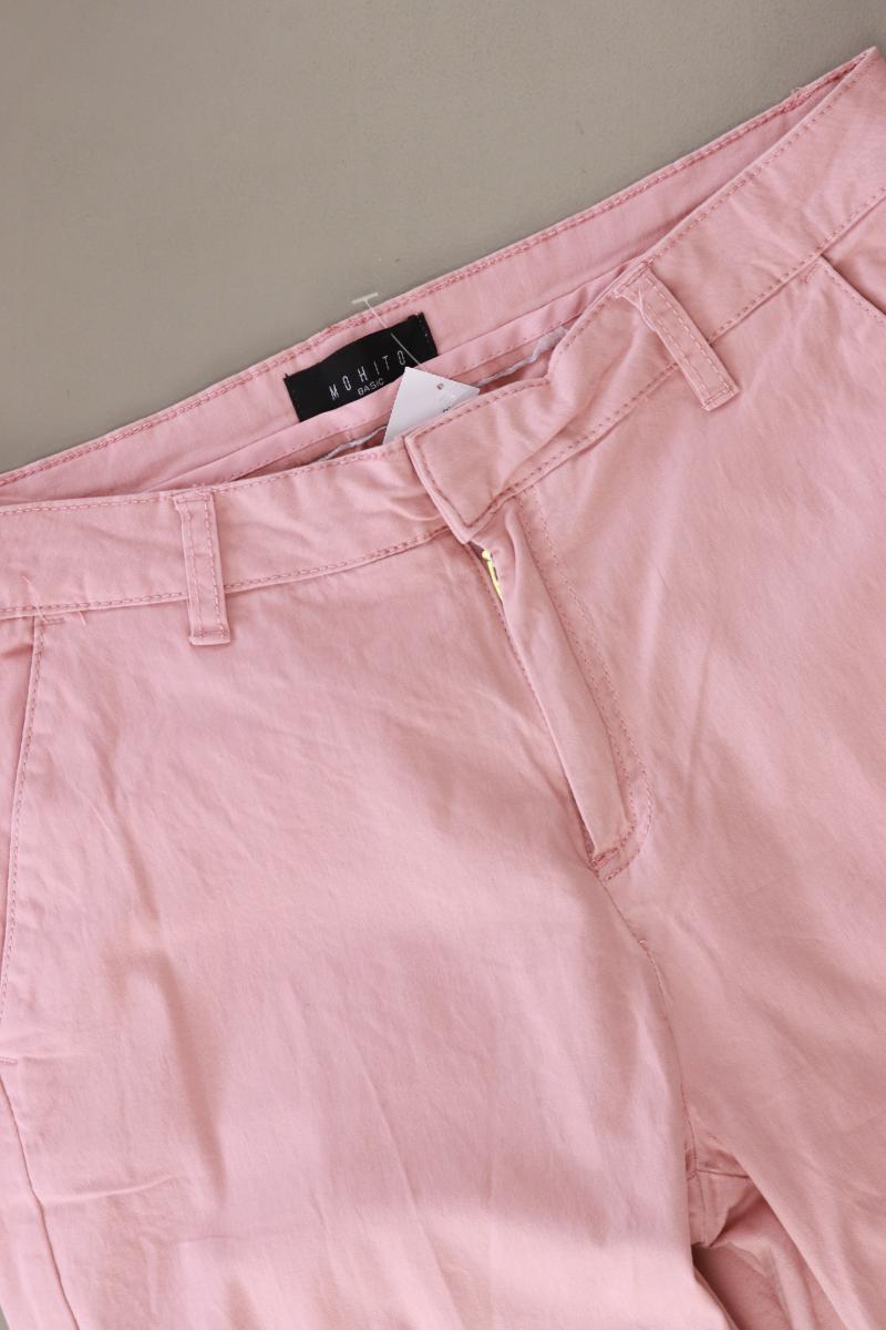 Mohito Chinohose Gr. 36 rosa aus Baumwolle