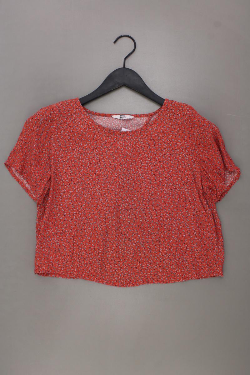 Mango Crop Bluse Gr. M Kurzarm orange