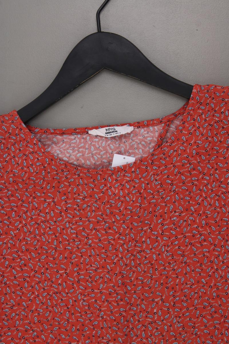 Mango Crop Bluse Gr. M Kurzarm orange