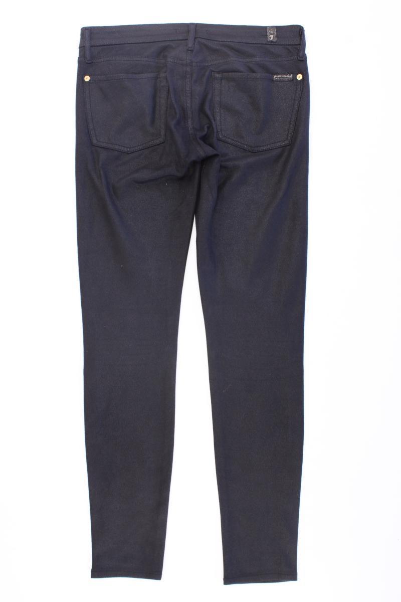 7 For All Mankind Five-Pocket-Hose Gr. W27 schwarz aus Polyester