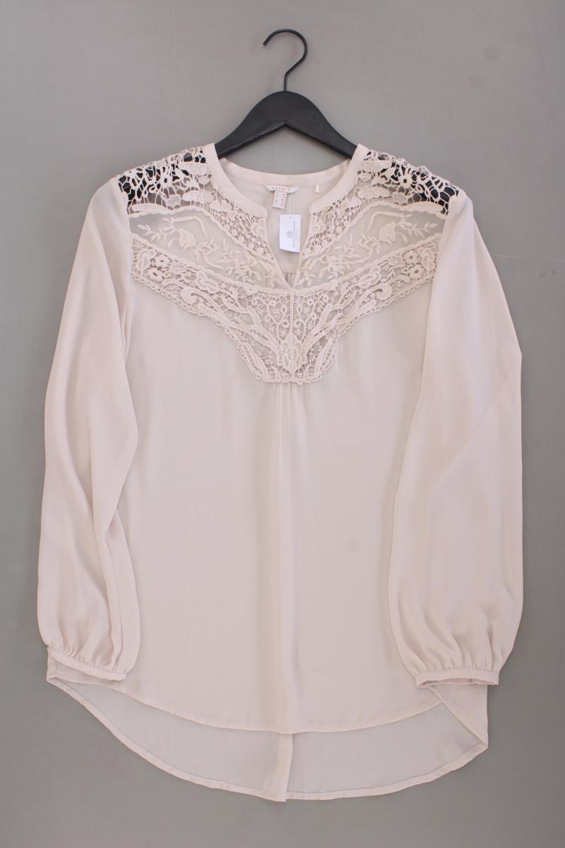 Esprit Langarmbluse Gr. 40 rosa