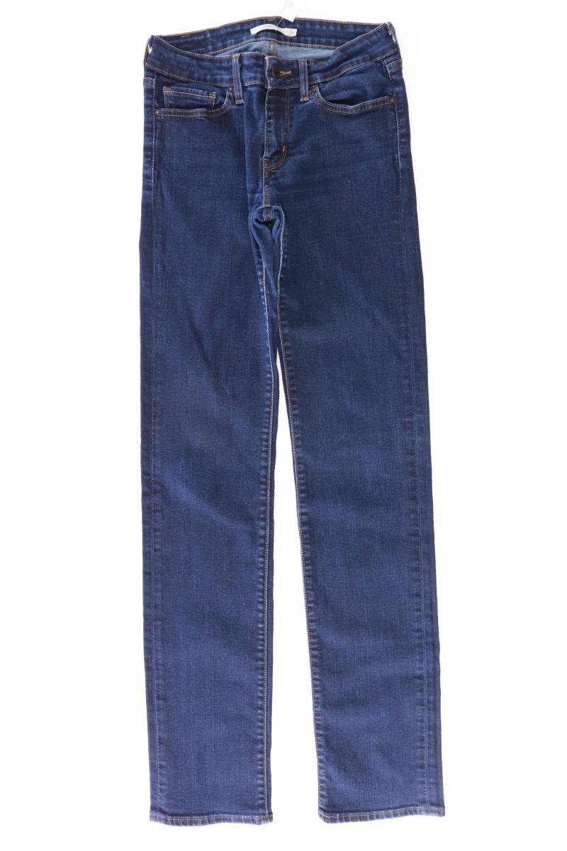 Levi's Straight Jeans Gr. W27/L34 blau aus Baumwolle