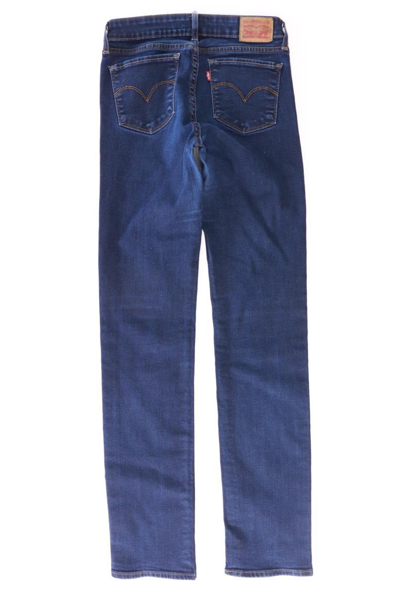 Levi's Straight Jeans Gr. W27/L34 blau aus Baumwolle