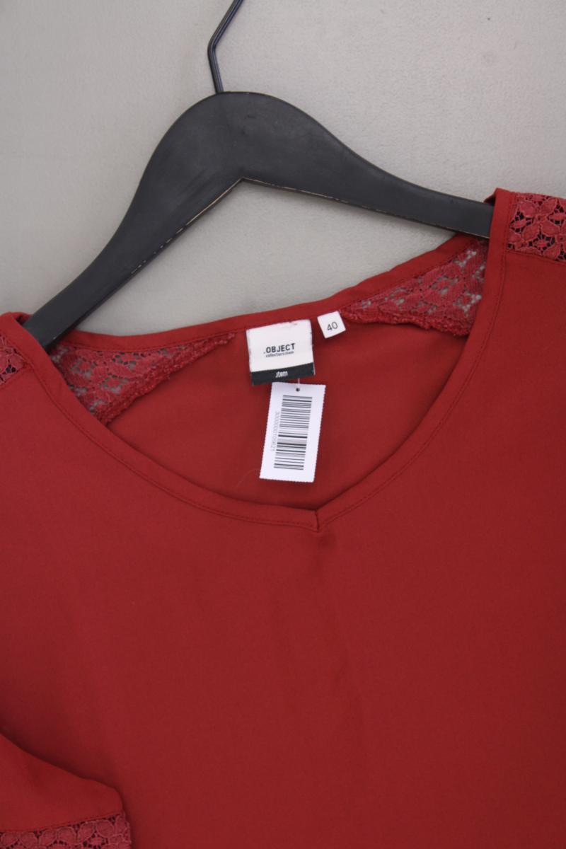 Object Langarmbluse Gr. 40 orange aus Polyester
