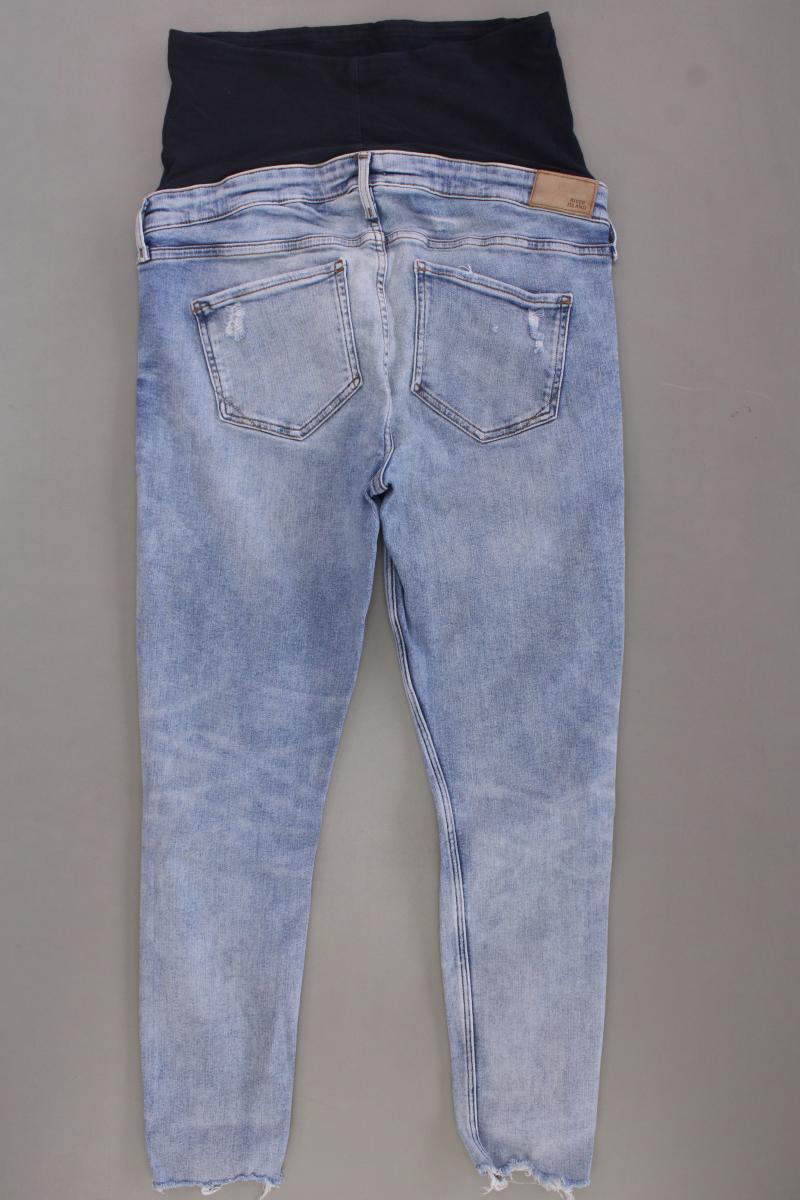 River Island Umstands Jeans Gr. 40 blau aus Baumwolle