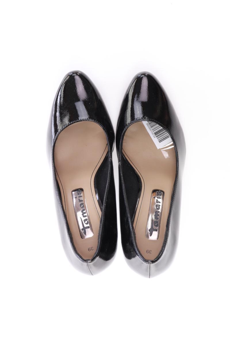 Tamaris Pumps Gr. 39 schwarz aus Leder