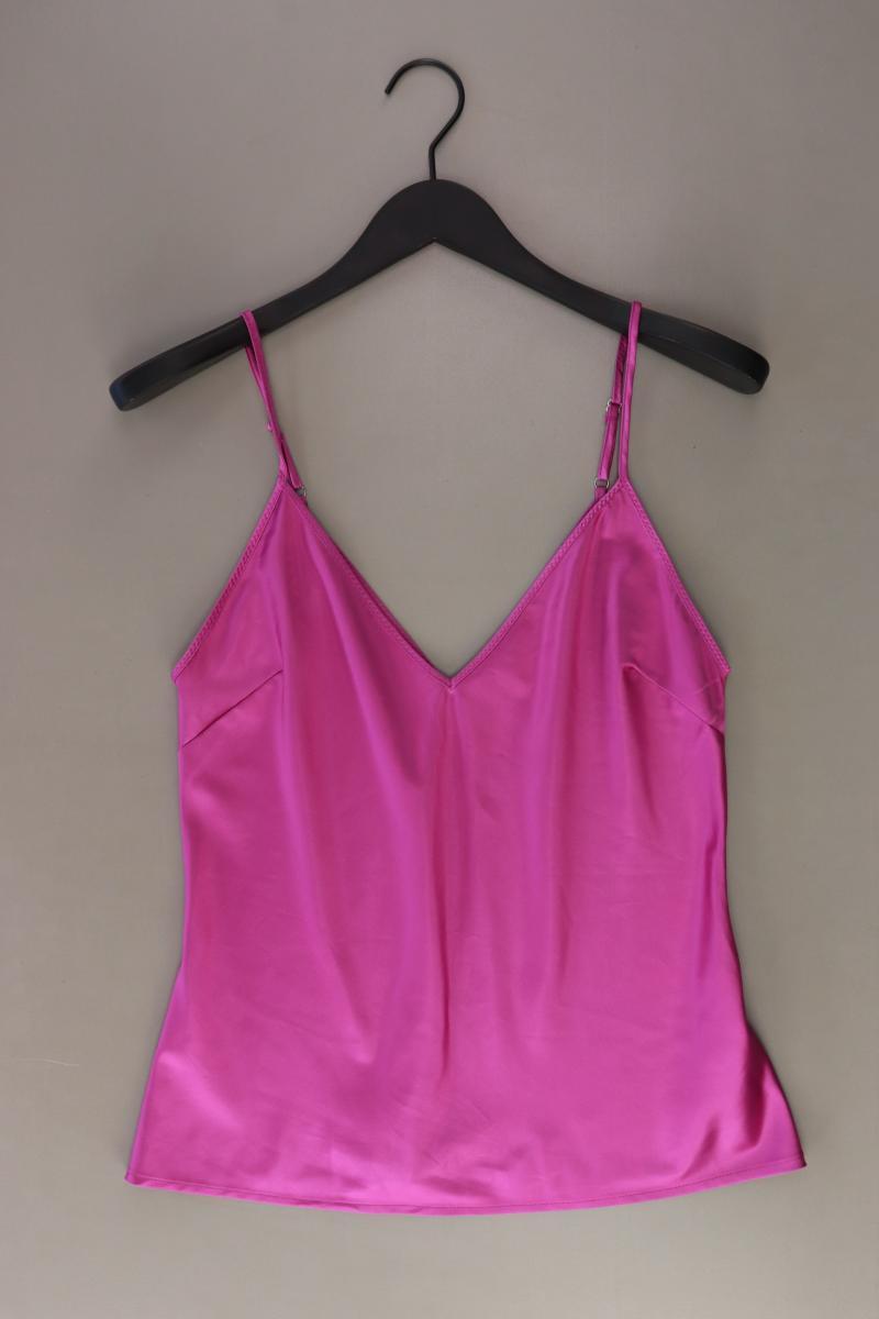 Zara Spaghetti-Top Gr. M lila aus Polyester