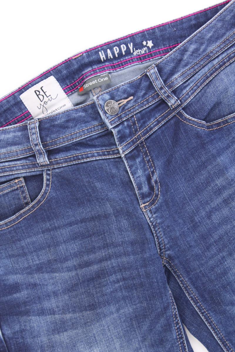 Street One Skinny Jeans Gr. W27 blau