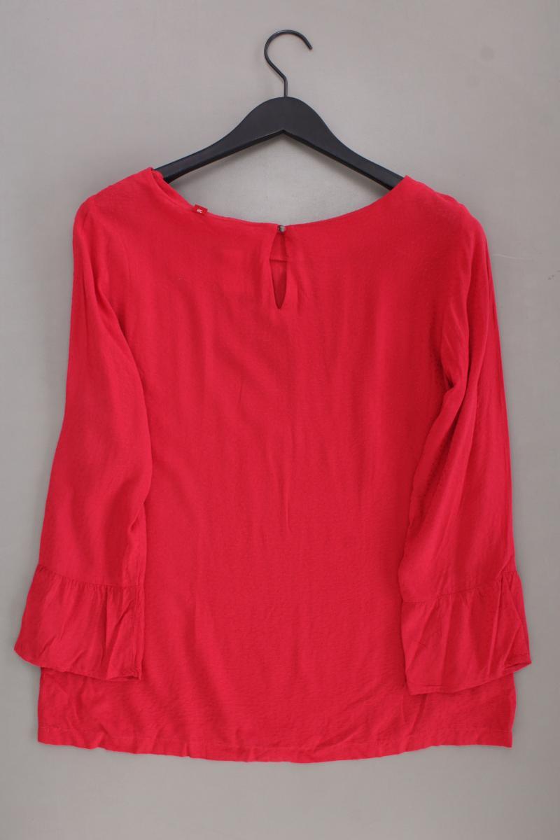 s.Oliver Classic Bluse Gr. 38 3/4 Ärmel rot aus Viskose