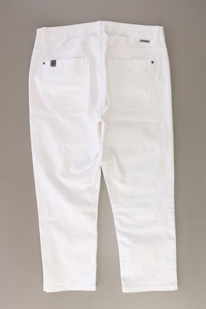Esprit 7/8 Jeans Gr. 38 weiß aus Baumwolle