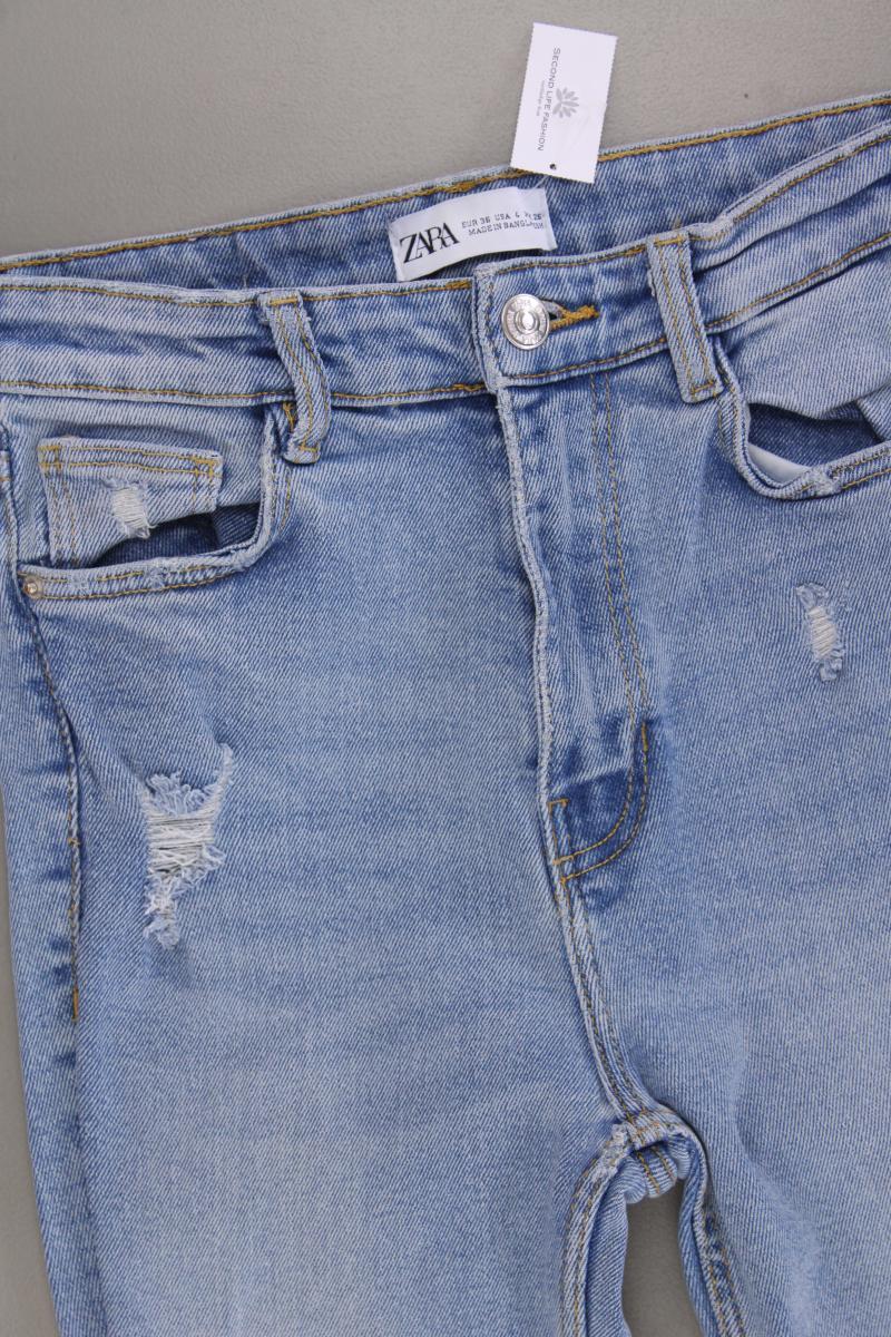 Zara Skinny Jeans Gr. 36 blau