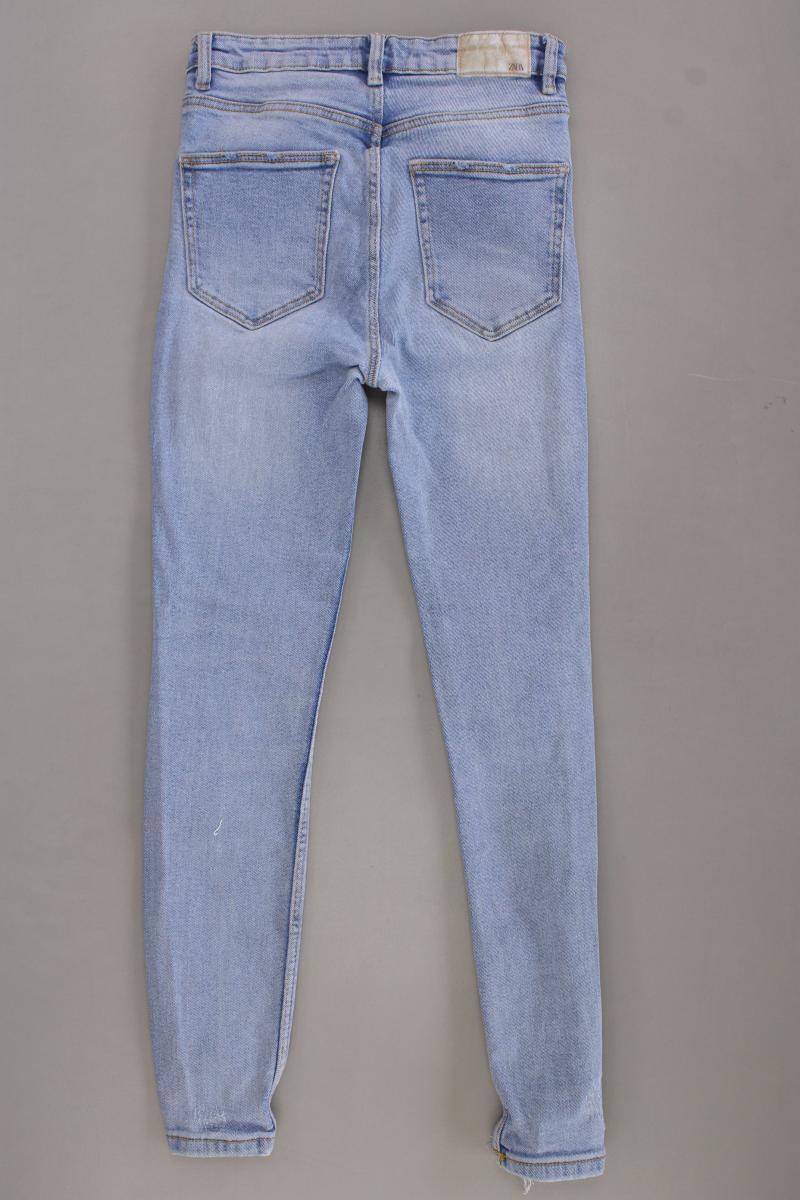 Zara Skinny Jeans Gr. 36 blau