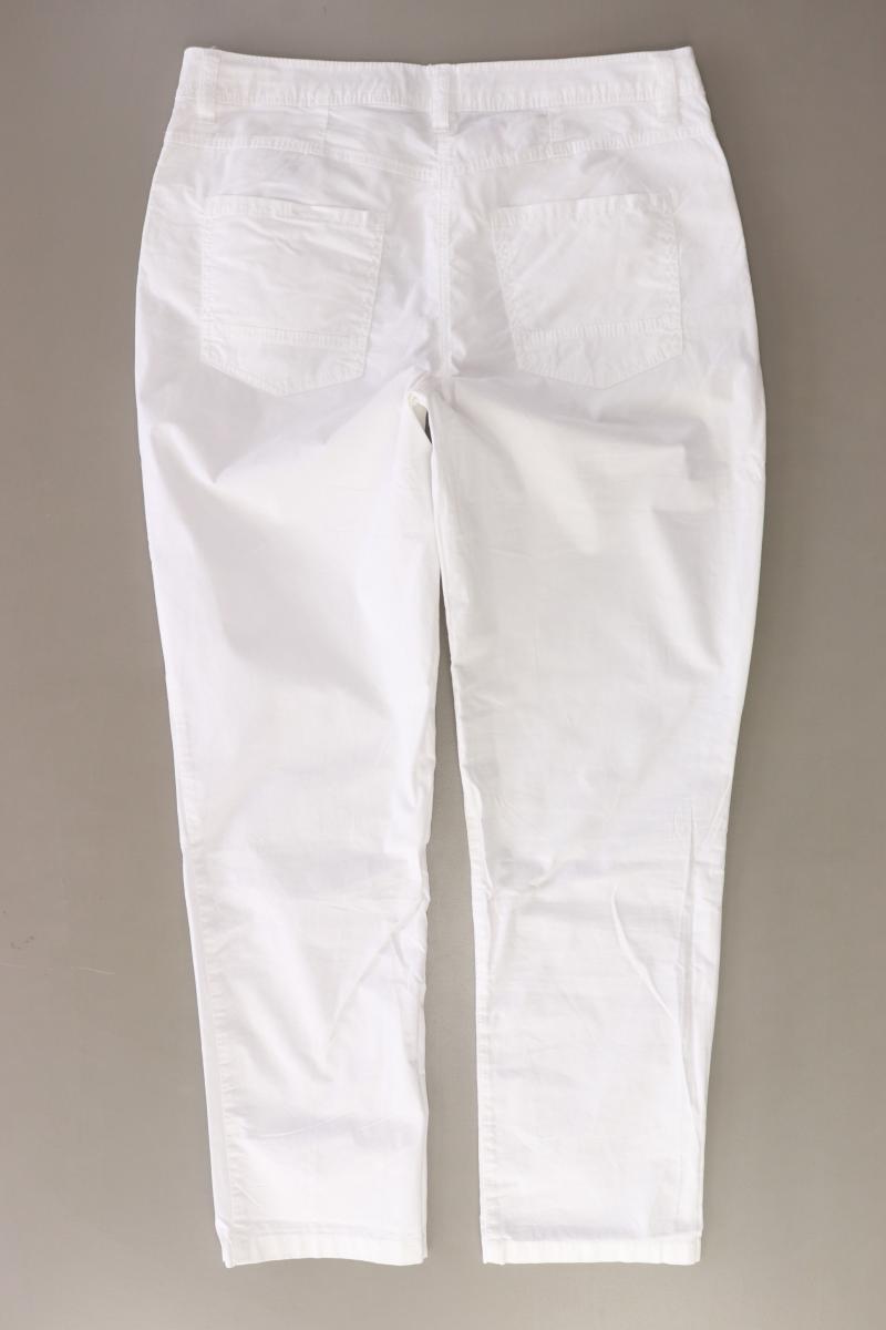 Bonita Hose Gr. 38 weiß aus Baumwolle