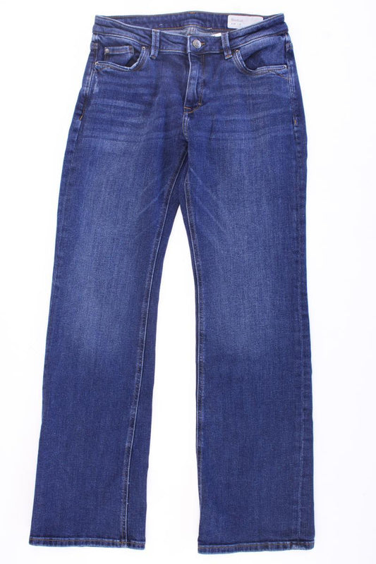Esprit Boot Cut Jeans Gr. W28/L30 blau aus Baumwolle