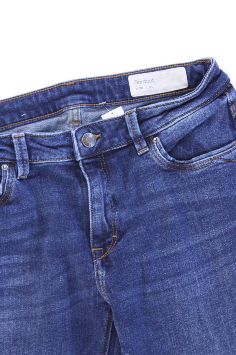 Esprit Boot Cut Jeans Gr. W28/L30 blau aus Baumwolle