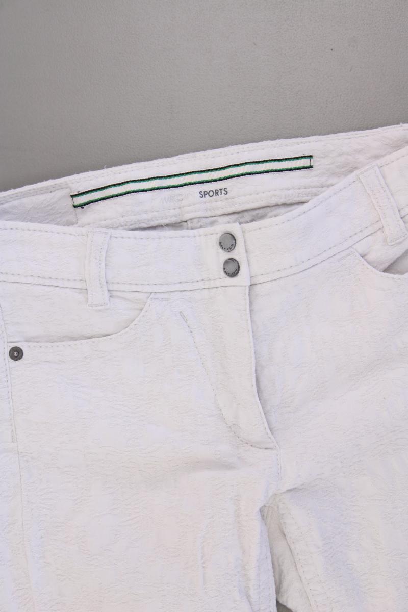Marc Cain Sports Hose Gr. 34 creme aus Baumwolle