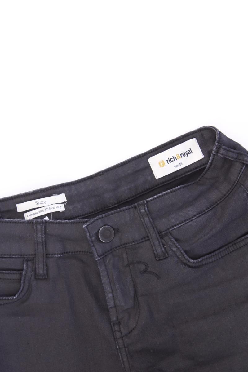 Rich&Royal Shorts Gr. W26 grau aus Baumwolle