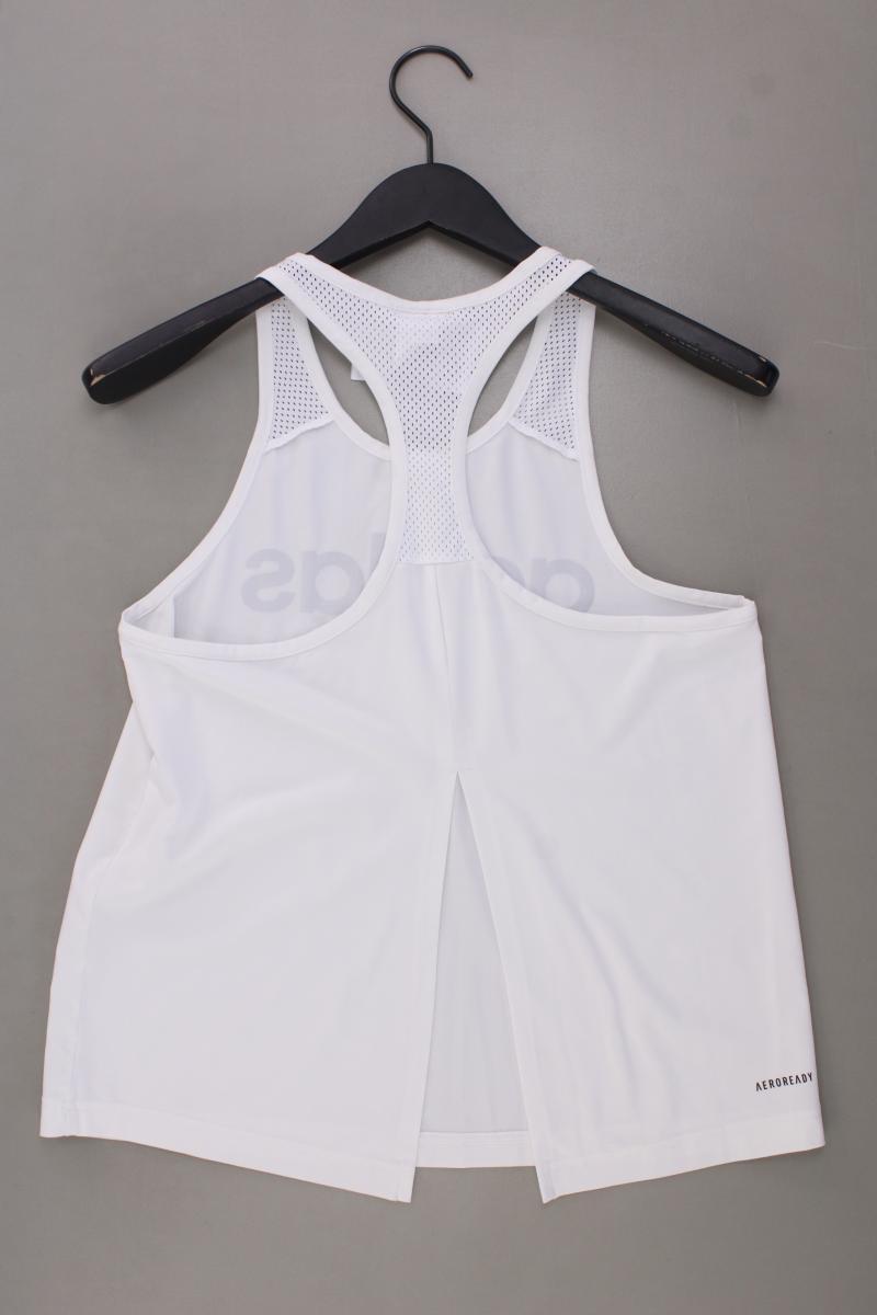 Adidas Sporttop Gr. 34/36 weiß aus Polyester