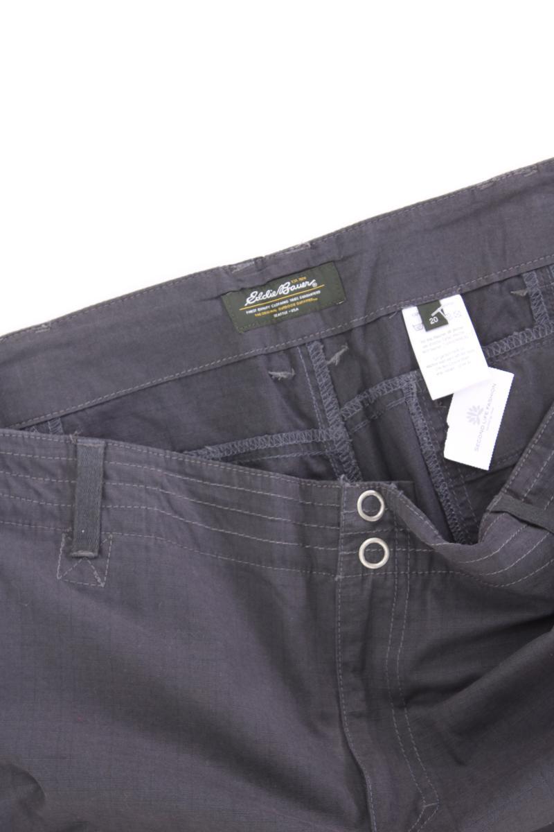 Eddie Bauer Shorts für Herren Gr. Kurzgröße 20 grau aus Baumwolle