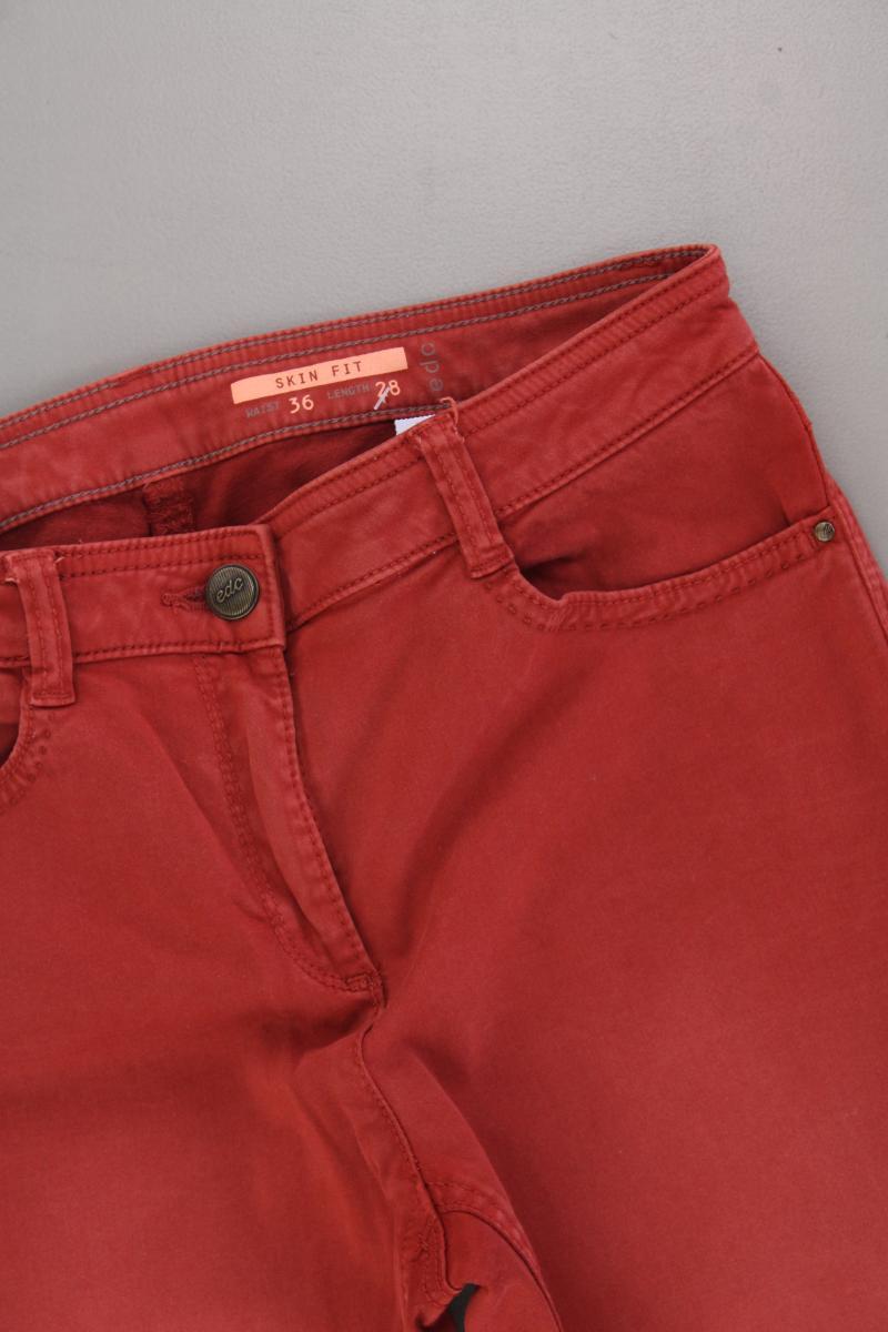 edc by Esprit Skinny Jeans Gr. 36/L28 orange aus Baumwolle
