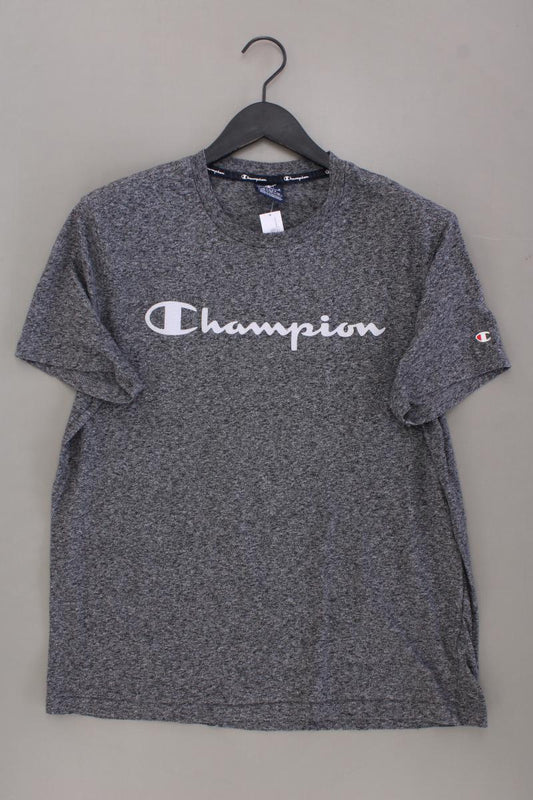 Champion T-Shirt für Herren Gr. L Kurzarm grau