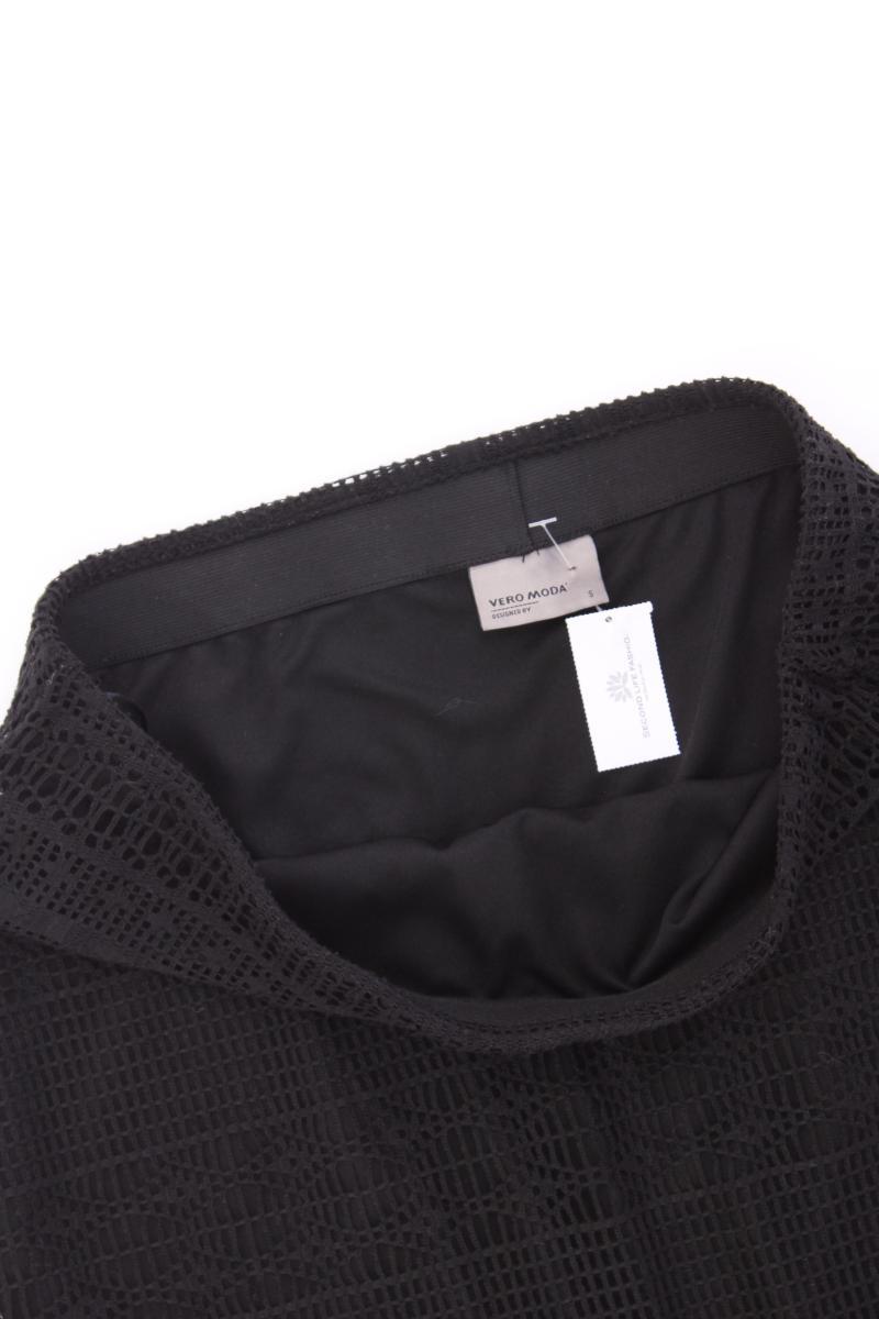 Vero Moda Fransenrock Gr. S schwarz aus Polyester