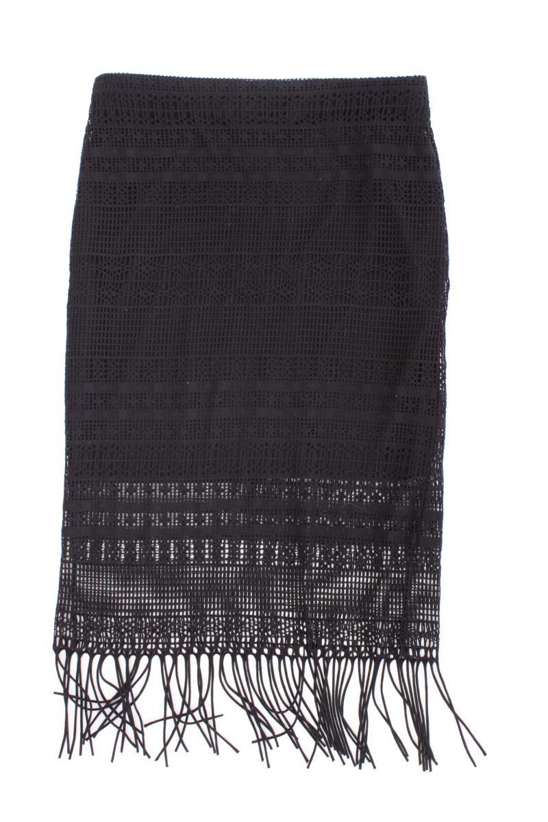 Vero Moda Fransenrock Gr. S schwarz aus Polyester