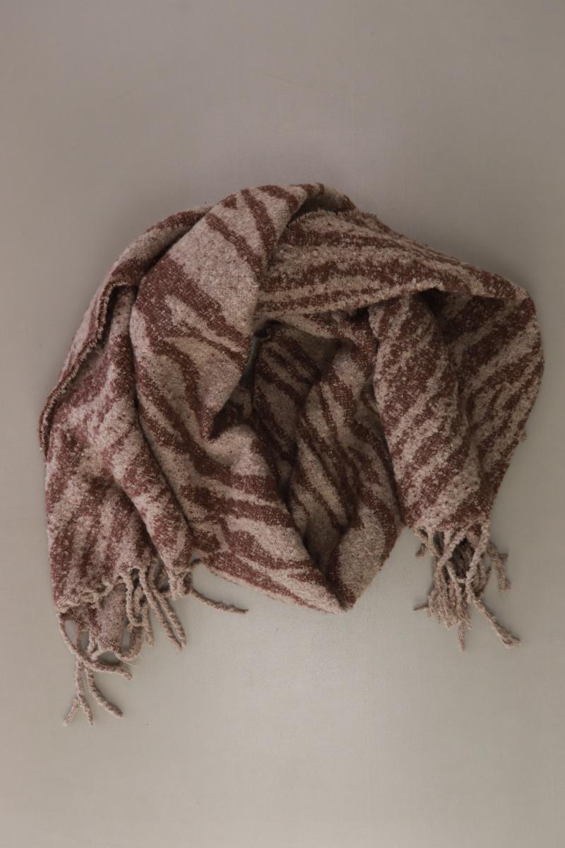 Pieces Schal braun aus Polyester