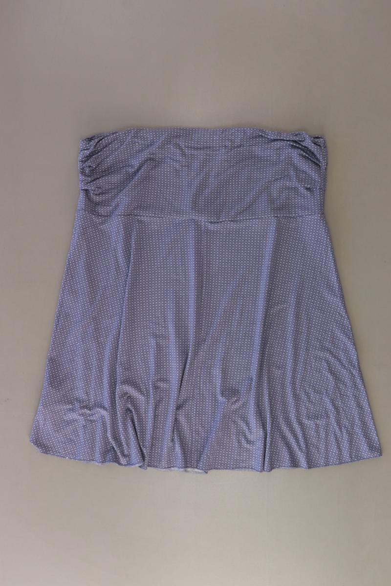 Zabaione Stretchrock Gr. L blau aus Viskose