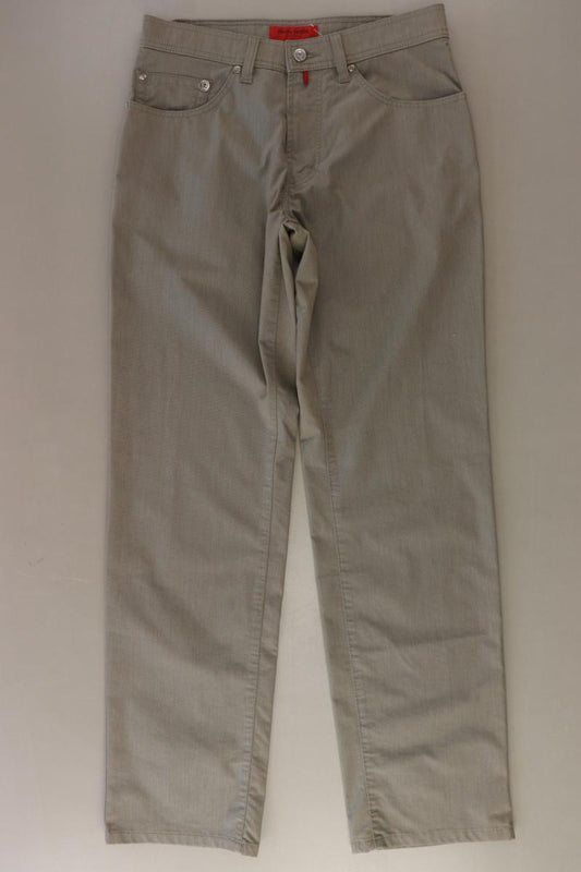 Pierre Cardin Five-Pocket-Hose für Herren Gr. W31/L32 grau aus Baumwolle