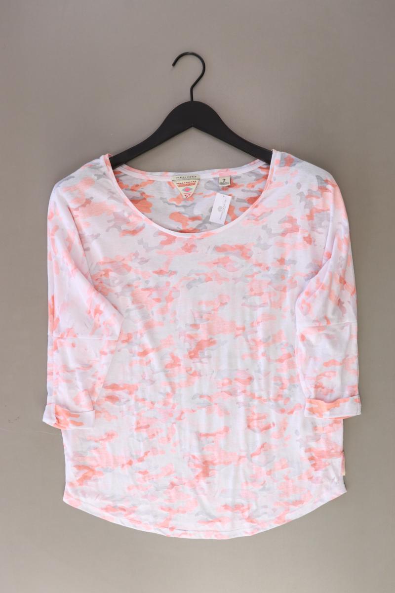 Scotch & Soda Oversize-Shirt Gr. 36 camouflage 3/4 Ärmel orange aus Baumwolle