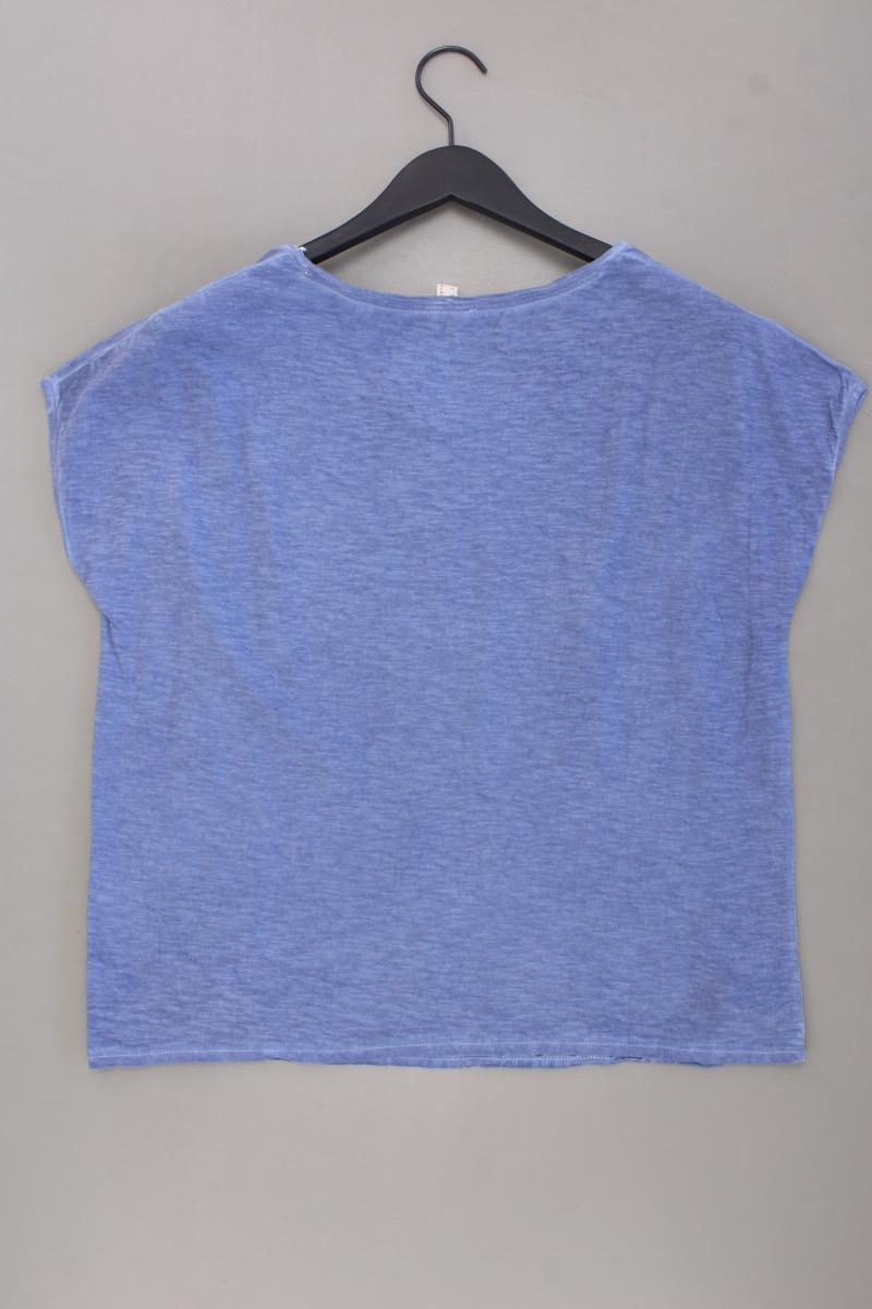Esprit T-Shirt Gr. S Kurzarm blau