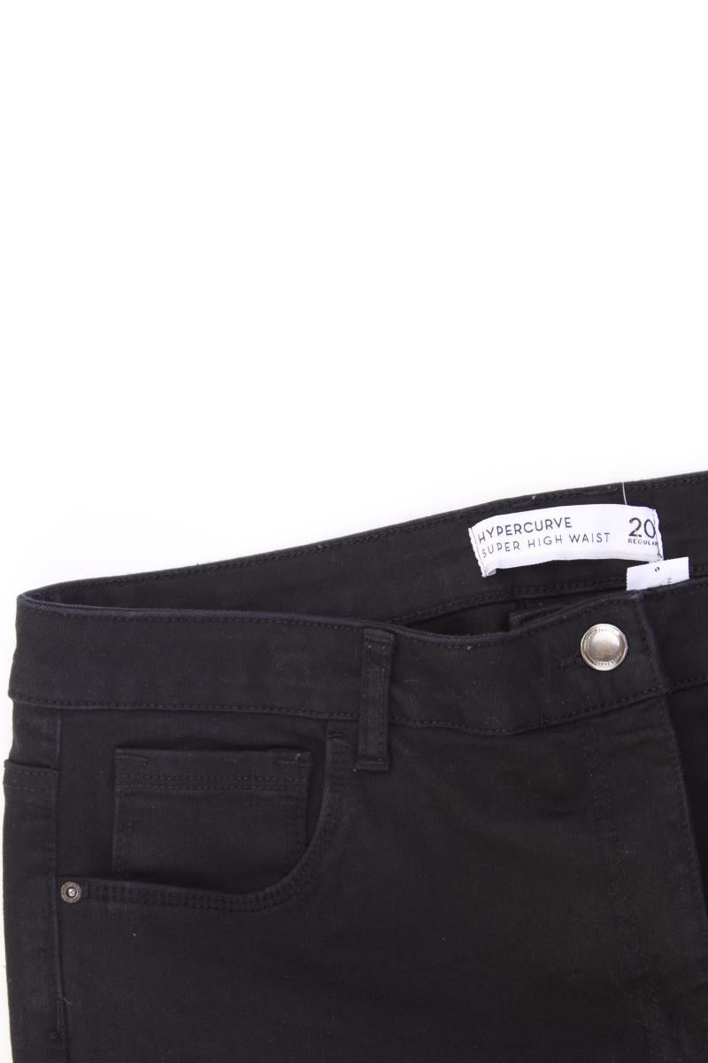 next Skinny Jeans Gr. UK 20 schwarz
