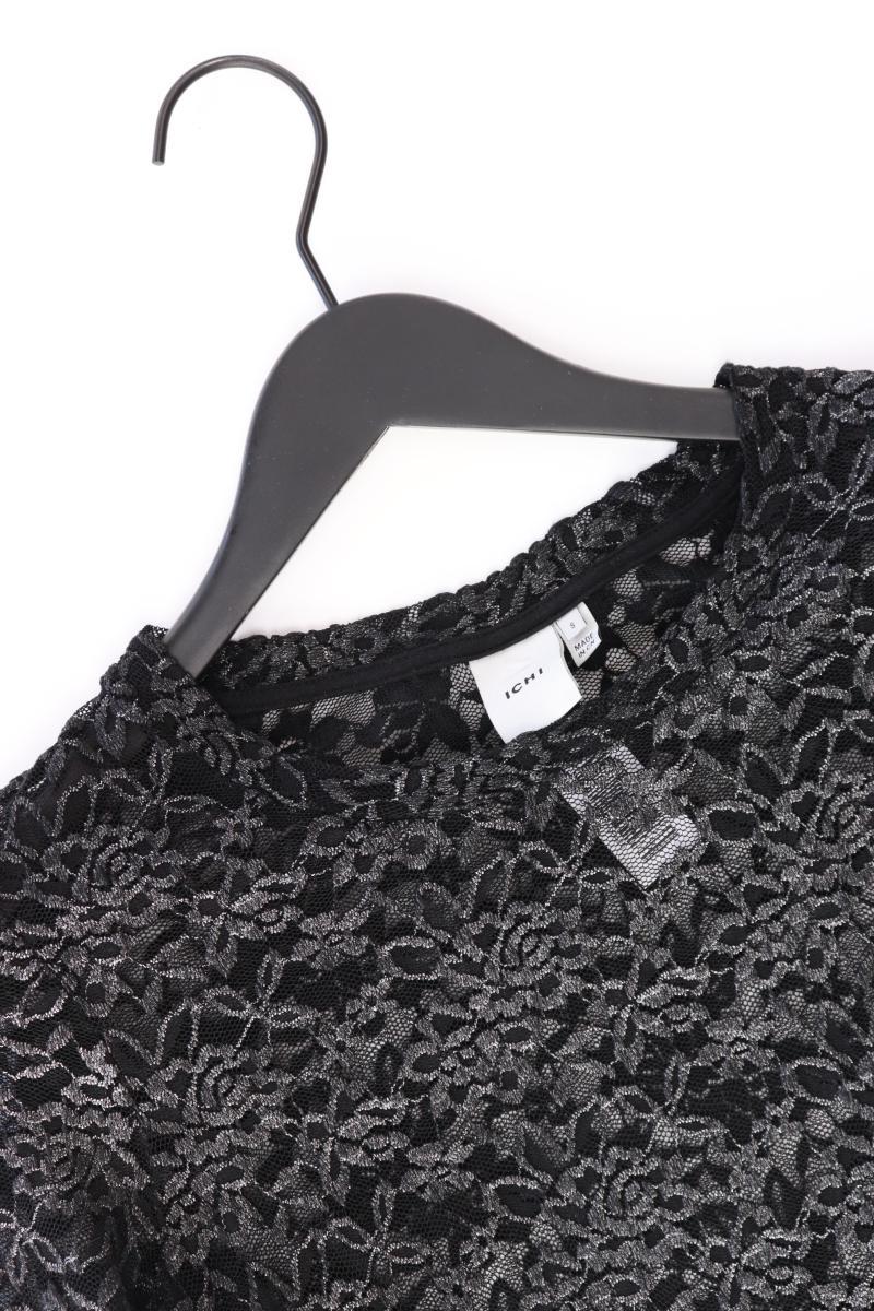 Ichi Longsleeve-Shirt Gr. S Langarm schwarz aus Polyester
