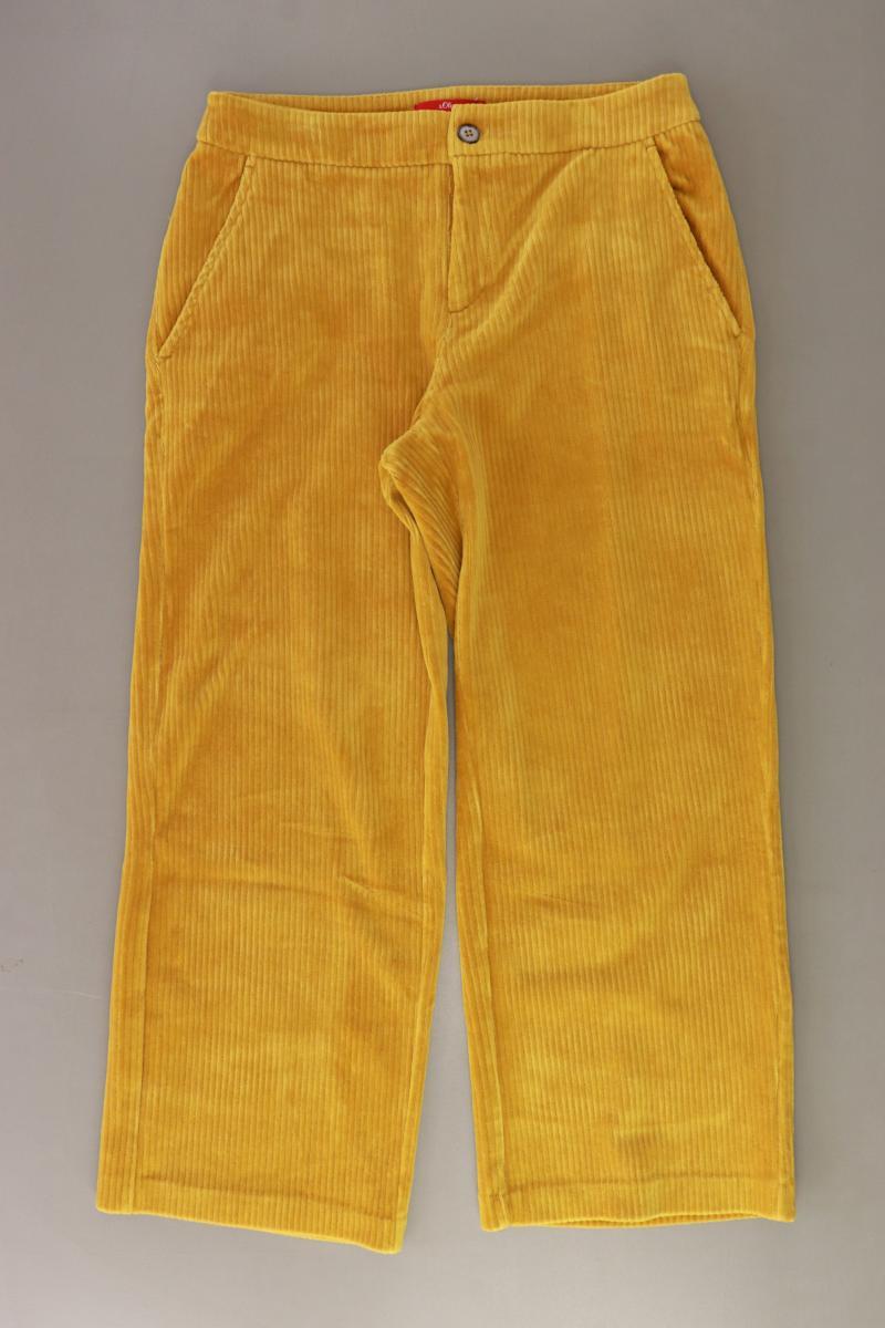 s.Oliver Cordhose Gr. 36 neuwertig gelb aus Baumwolle