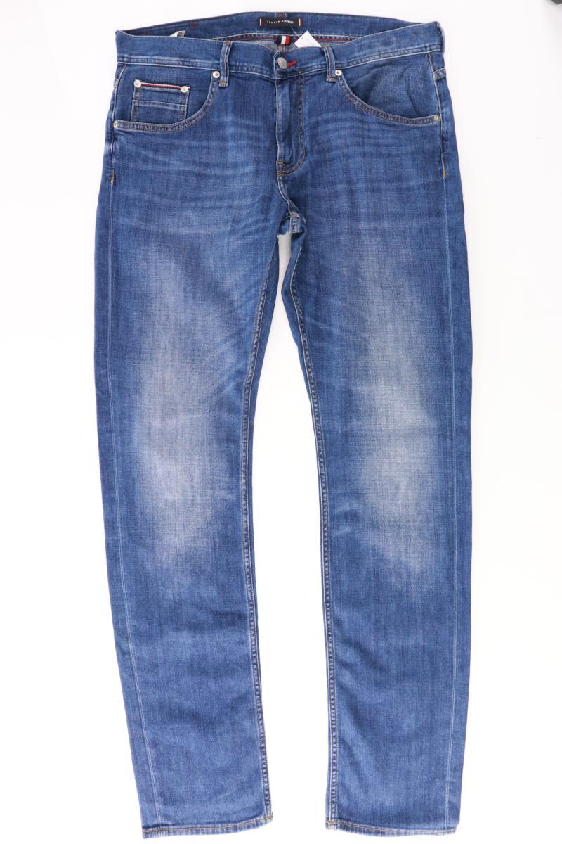 Tommy Hilfiger Straight Jeans für Herren Gr. W34/L34 blau aus Baumwolle