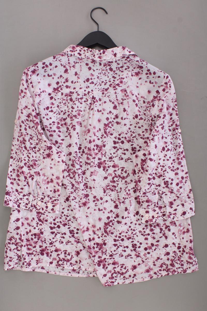 Gina Laura Classic Bluse Gr. XL 3/4 Ärmel lila aus Baumwolle