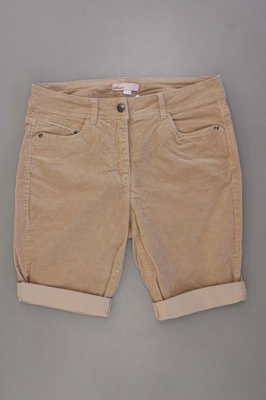 Adagio Shorts Gr. 38 braun aus Baumwolle