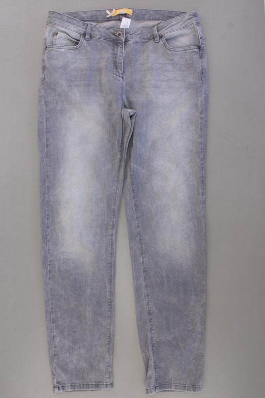Biba Skinny Jeans Gr. 44 grau aus Baumwolle