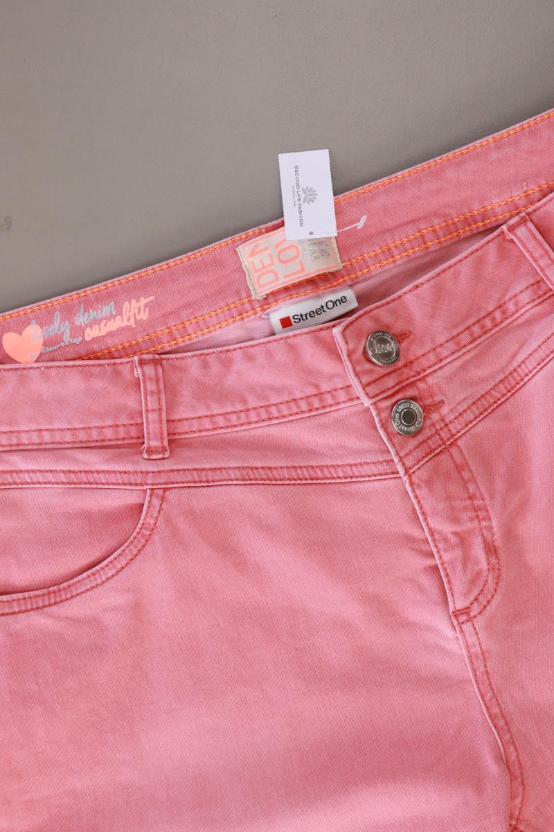 Street One Cargoshorts Gr. W36 rosa aus Baumwolle