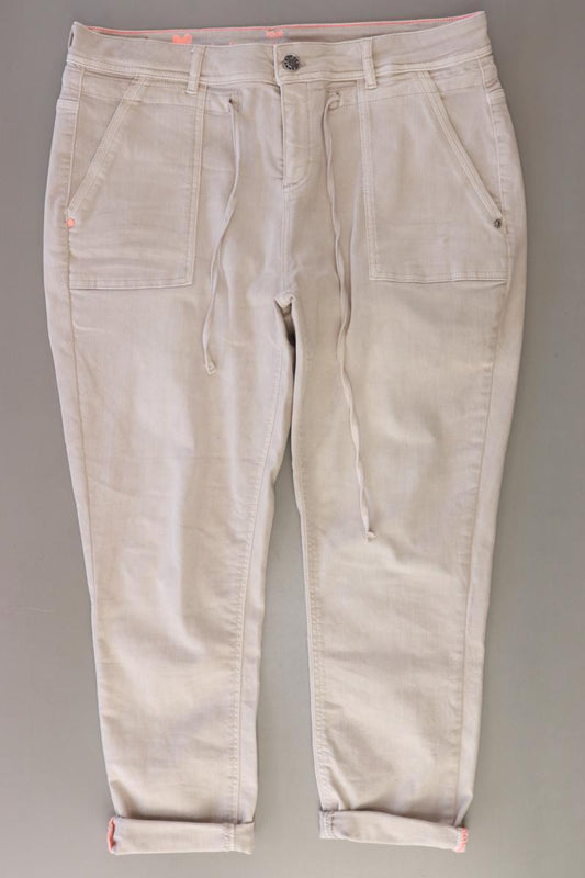 Street One 7/8 Jeans Gr. W33/L28 creme aus Baumwolle
