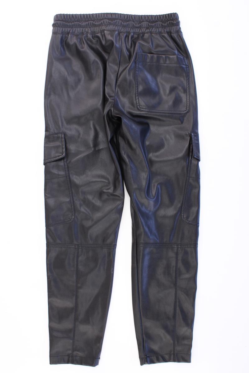 Zara Kunstlederhose Gr. XS schwarz