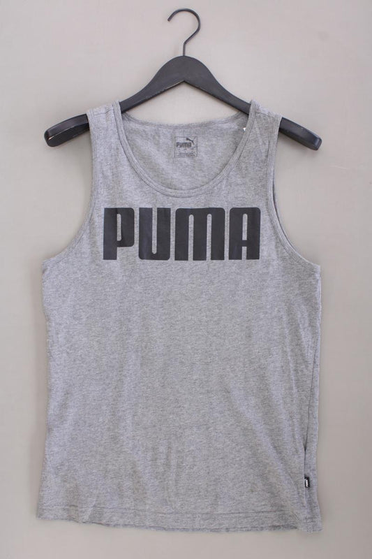 Puma Trägertop für Herren Gr. S grau aus Baumwolle