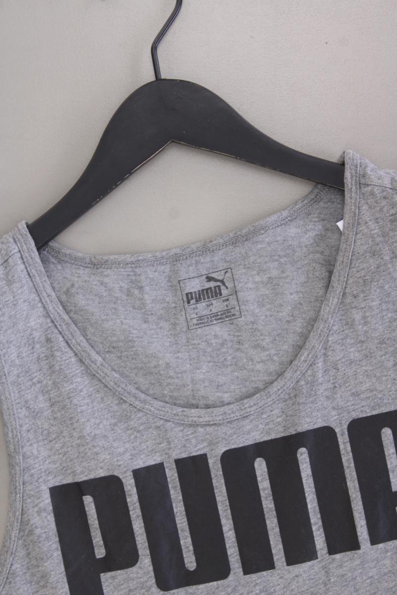 Puma Trägertop für Herren Gr. S grau aus Baumwolle