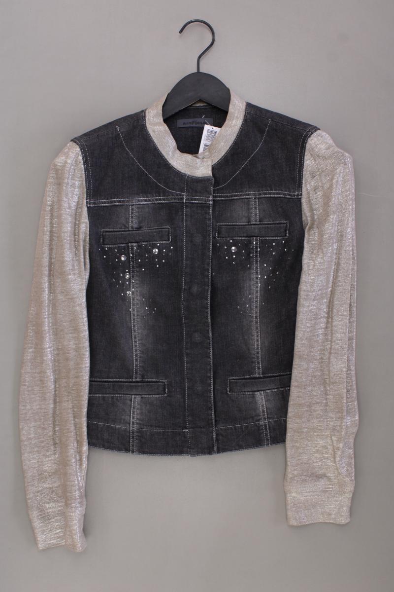 Airfield Übergangsjacke Gr. 36 blau aus Baumwolle