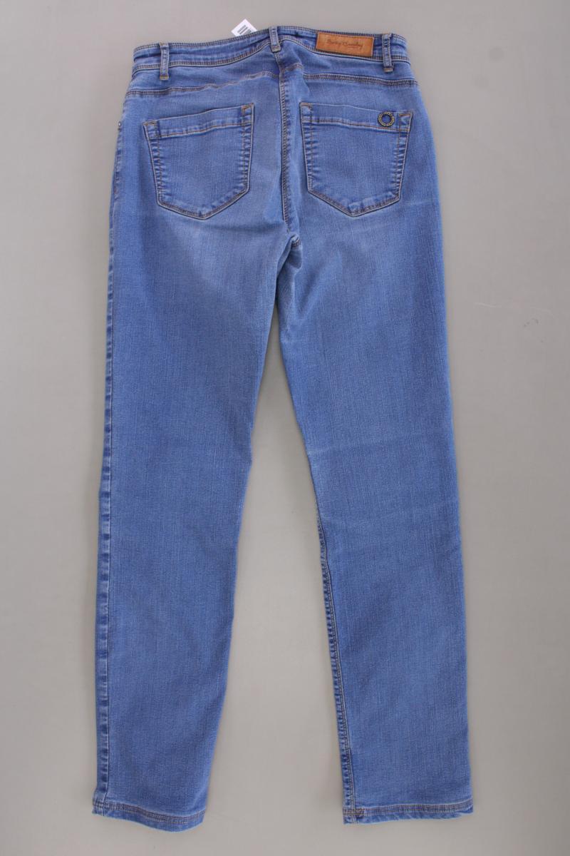 Betty Barclay Skinny Jeans Gr. 40 blau aus Baumwolle