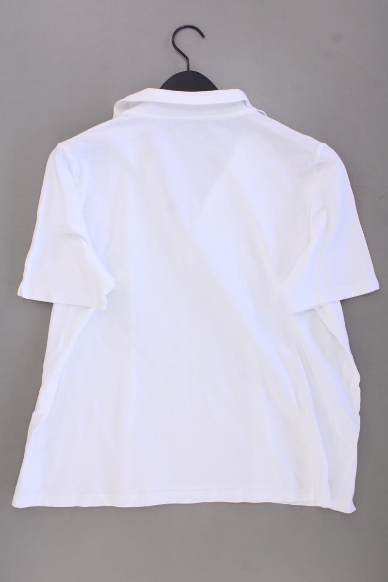 Gollehaug Poloshirt Gr. 48 Kurzarm weiß aus Baumwolle