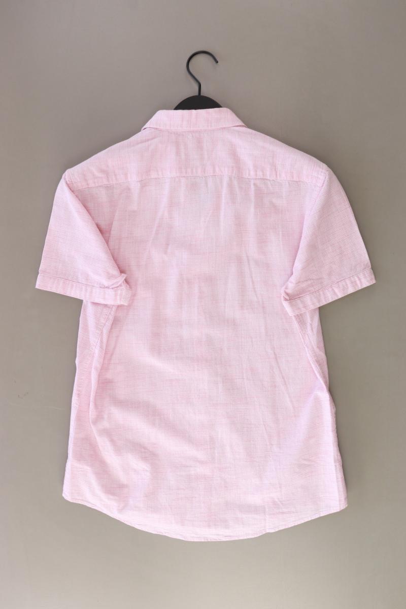 Esprit Kurzarmhemd für Herren Gr. S rosa aus Baumwolle