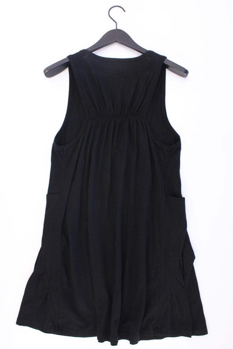 Vila Trägerkleid Gr. M Ärmellos schwarz aus Baumwolle